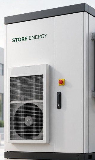 Шафа накопичення STORE ENERGY з батарейними модулями